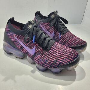 NIKE AIR VAPORMAX FLYKNIT 3 THROWBACK FUTURE ATHLETIC SHOES WOMEN 7.5 AJ6910-003
